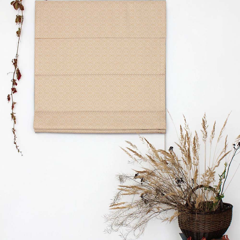 Beige Roman Blinds
