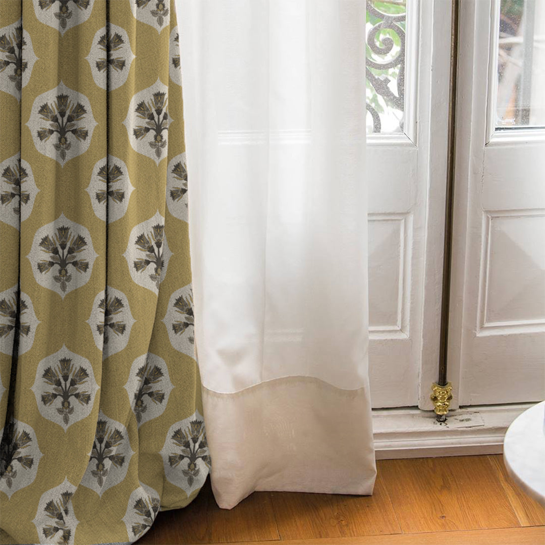 Velvet curtains for Living Room