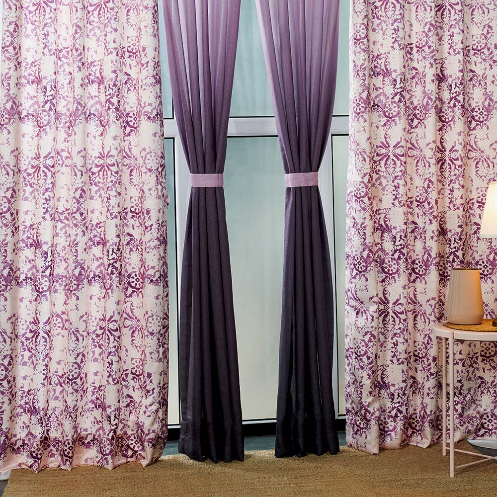 combination curtains for drawing room