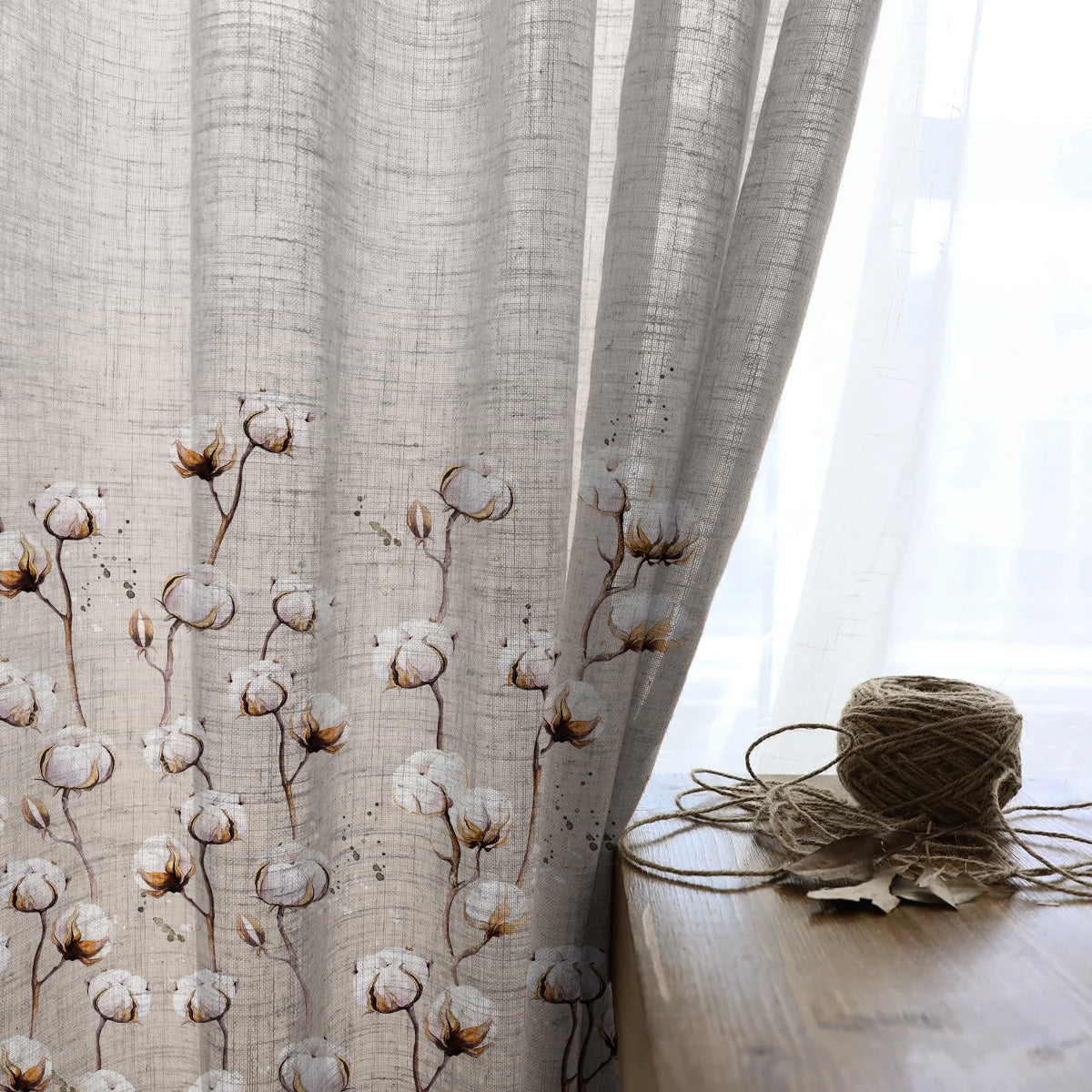 Linen Sheer Curtains