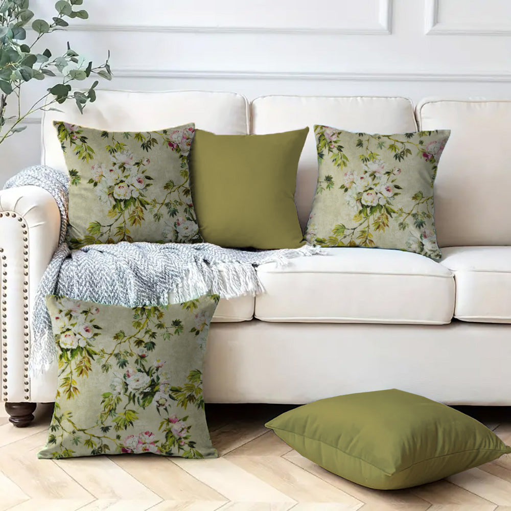 Green Cushion Covers