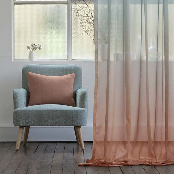 Ombre Sheer Semi Transparent Curtains