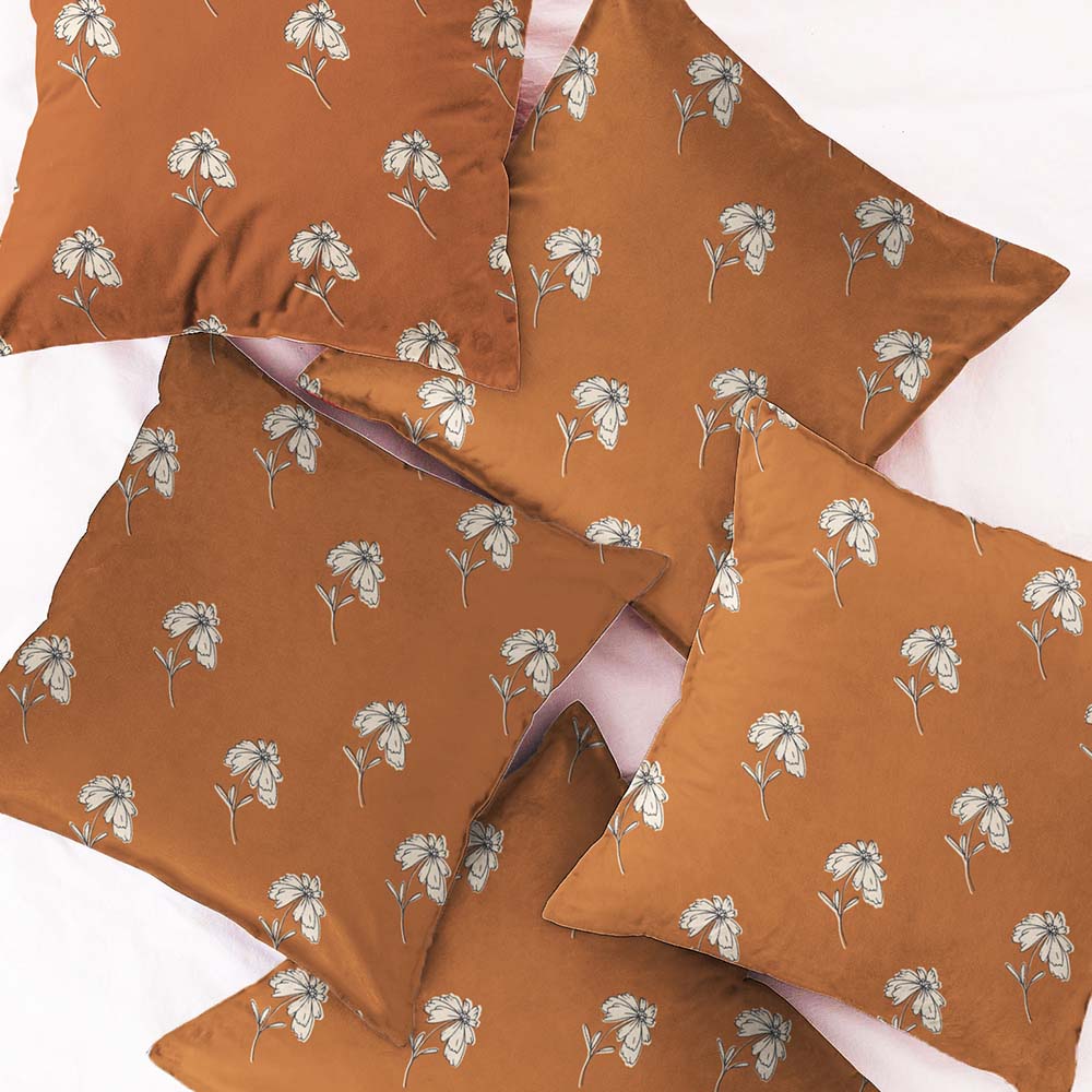 Rust Cushion Covers