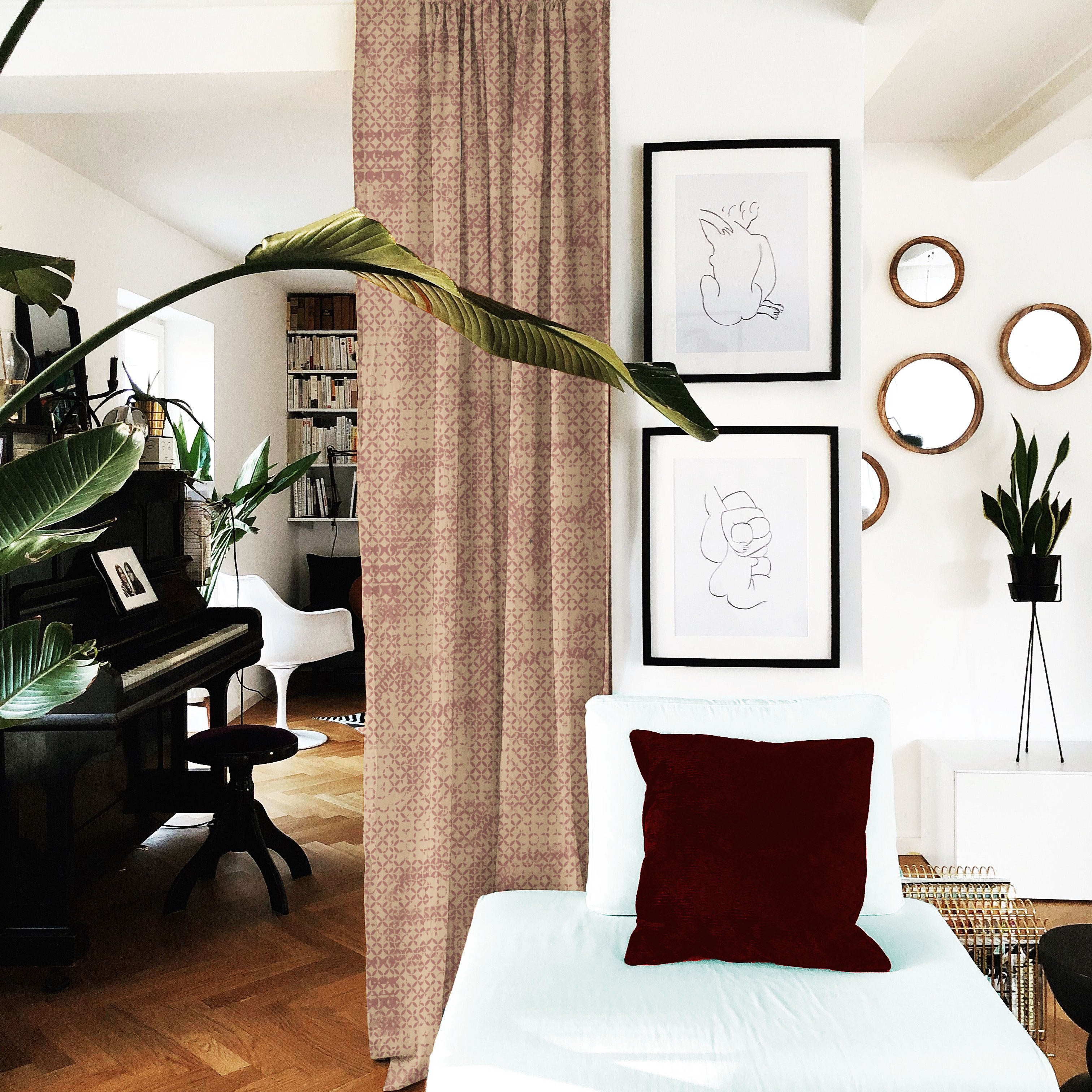 Light Color Curtains