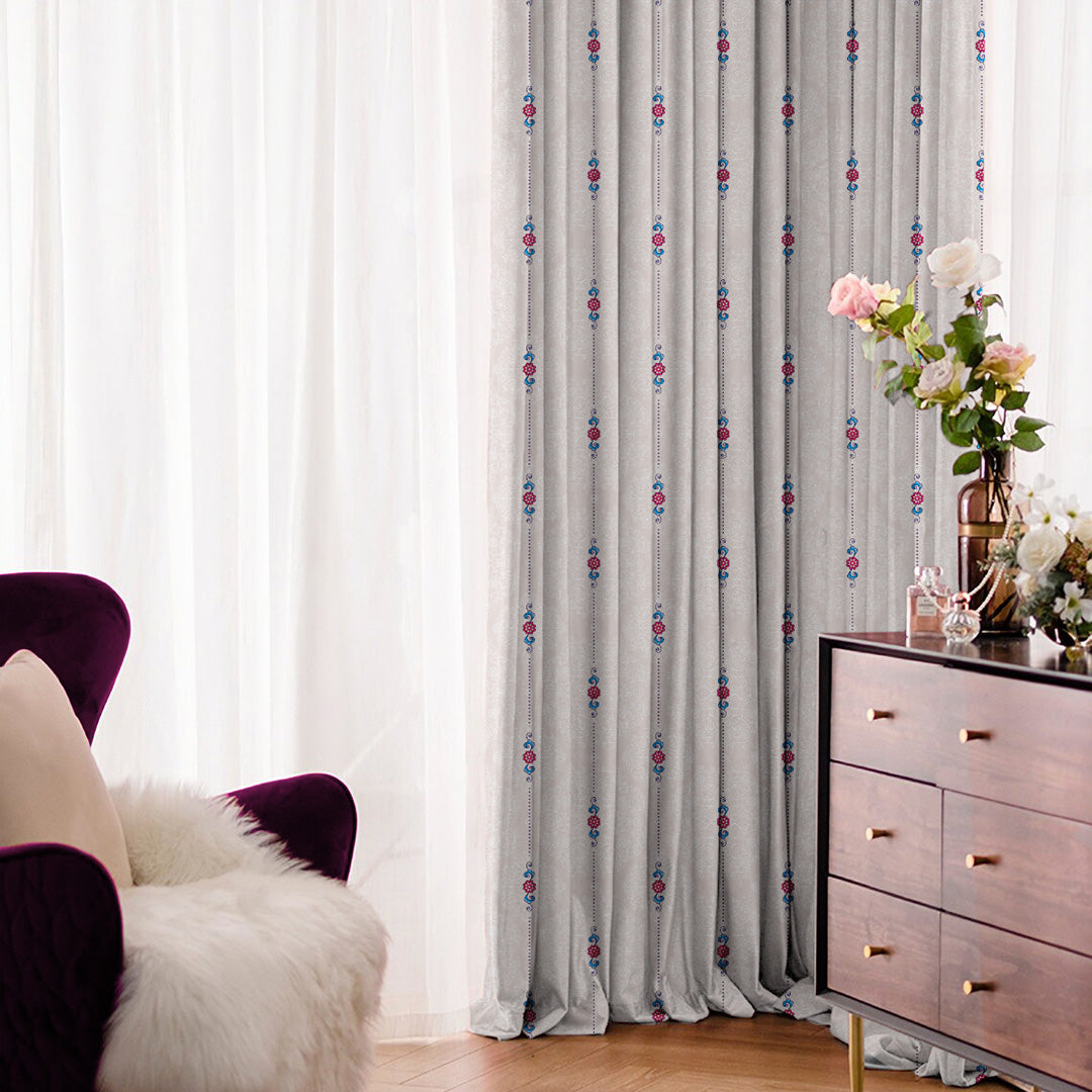 white curtains for living room